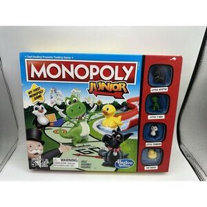 Complete Monopoly Junior Board Game My‎ First Monopoly Game Ages 5+ Hasbro Pets